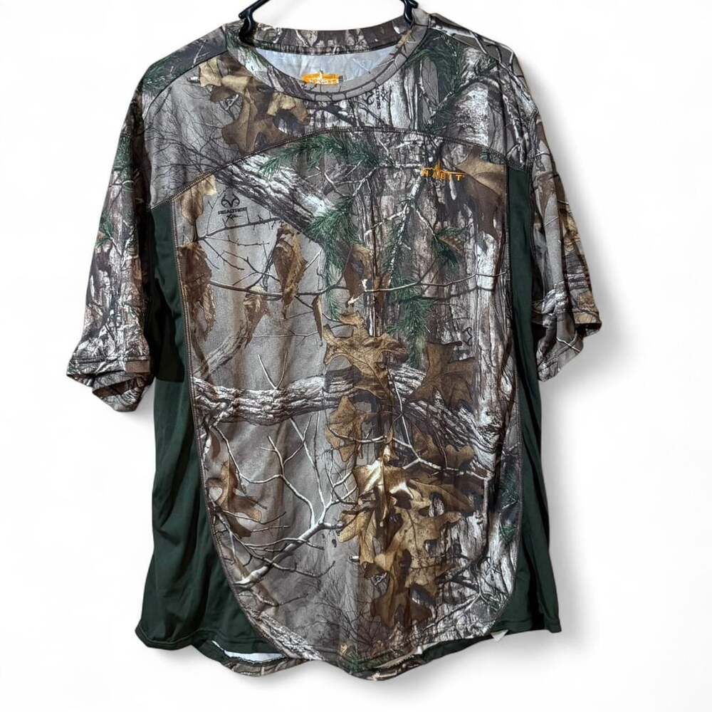 Habit Realtree Camo Short Sleeve Shirt XL